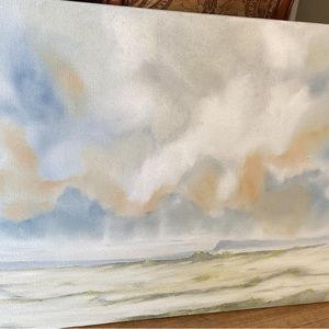 Oil painting handmade